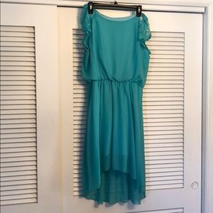 New aqua dress, never worn